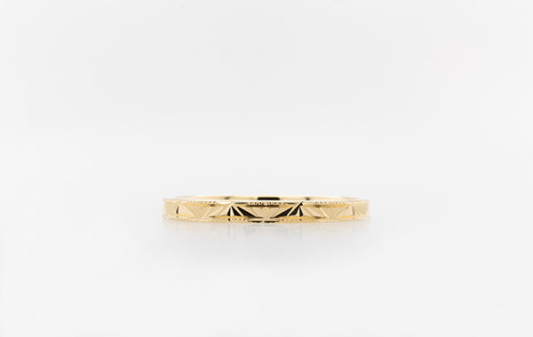 Wedding Eternity Ring Patterned Thin