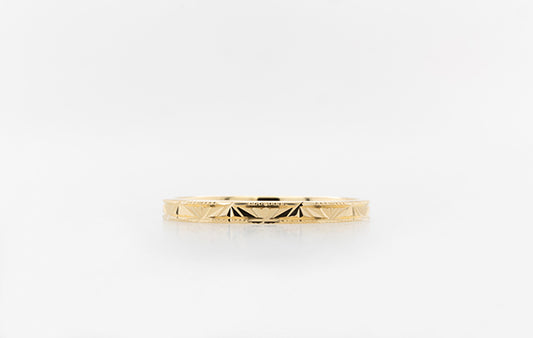 Wedding Eternity Ring Patterned Thin