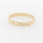 Wedding Ring Gold Faceted