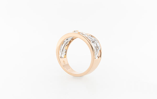 Geraldton Wax Pink Diamond Ring