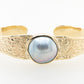 Mabe Embossed Molten Cuff