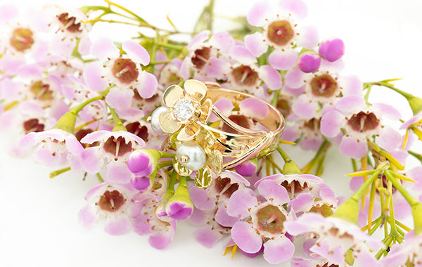 Geraldton Wax Bouquet Ring