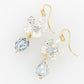 French Knitted Geraldton Wax Pearl Earrings