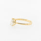 Engagement Ring 0.60ct Pear Diamond 