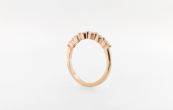 Wedding Ring Marquise Diamonds Higher Profile