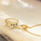 Turtle Two-Tone Carved Pendant