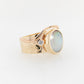 Mabe Embossed Diamond Ring