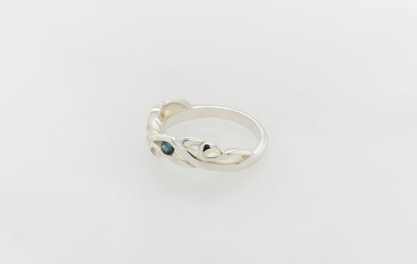 Vine Ring with Australian Sapphires