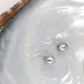 Pearl Earrings with Curled Hook