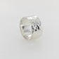 Wedding Ring Hammered Design