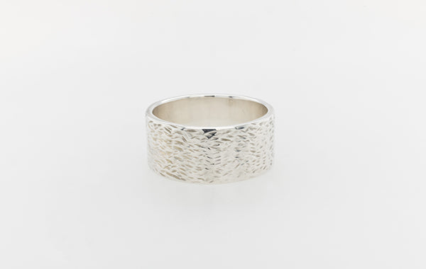 Wedding Ring Fine Beaten Design