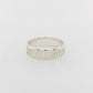 Wedding Ring Bark Cross Design