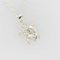 Diamond Turtle Carved Pendant