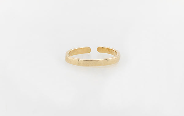 Toe Ring Beaten 18Y