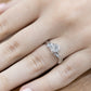 Engagement Molten Diamond Ring