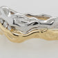 Molten 18YW Gold and Dia Gents Ring