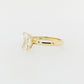 Lab Grown 1.50ct Long Radiant E/VVS2 Dia IGI Cert Engagement Ring