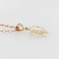 Turtle Small Two-Toned Diamond Pendant