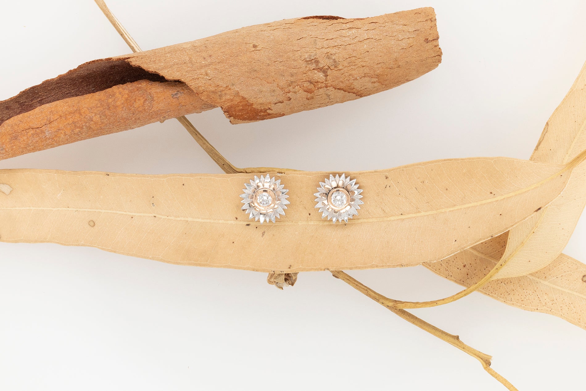 Everlasting Wildflower Diamond Studs