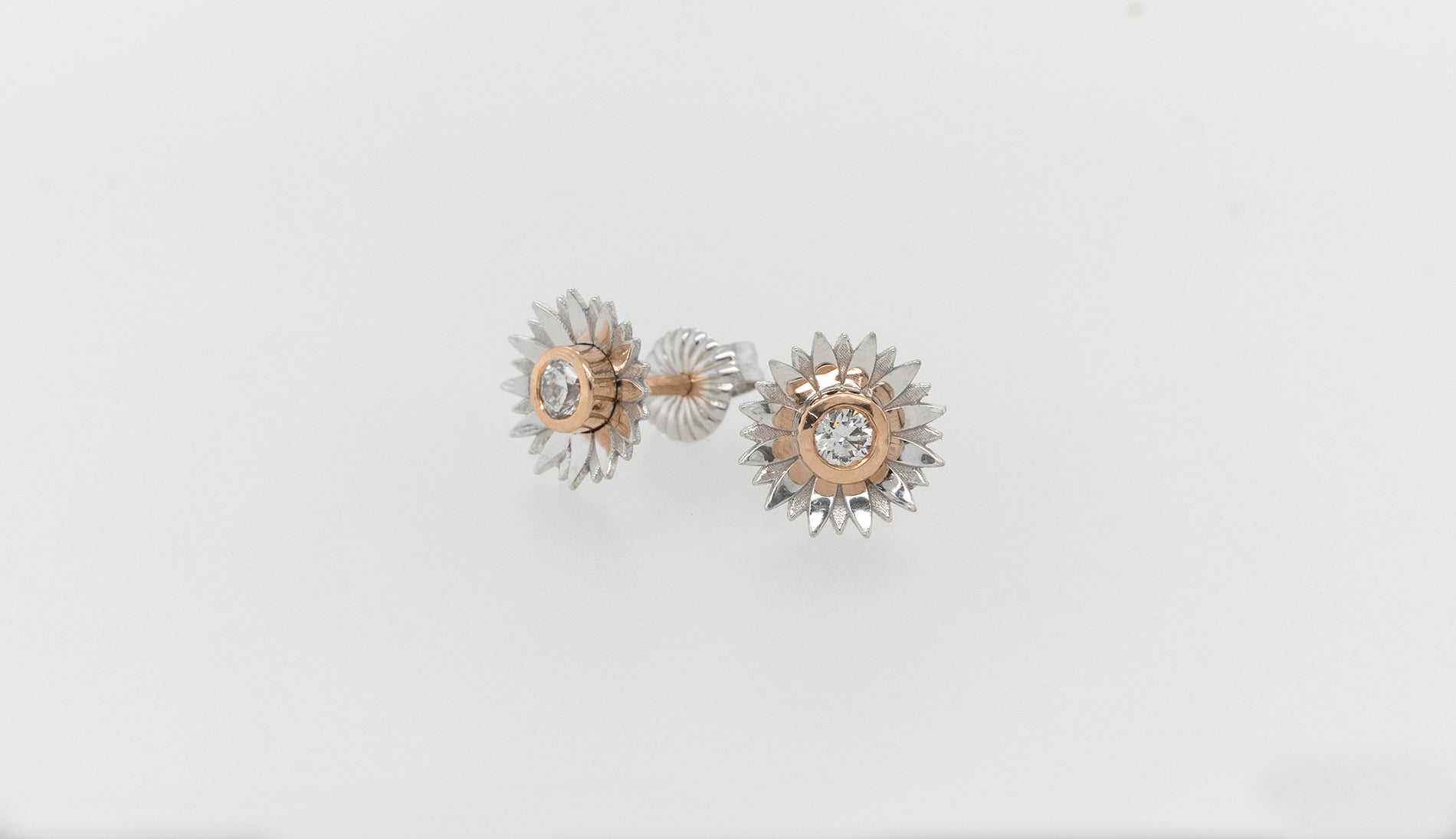 Everlasting Wildflower Diamond Studs