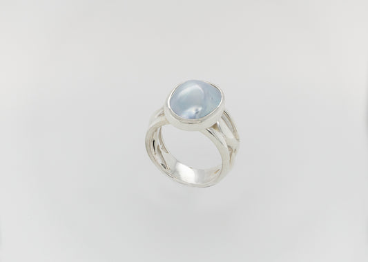 Sterling Silver Abrolhos Island Mabe Ring
