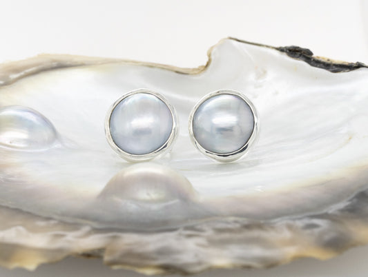 Mabe Pearl Studs SS