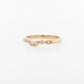 Pink & White Diamond Eternity Ring 18RG