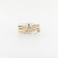 Seaweed Stack Ring 3-Tone 2