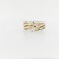 Seaweed Stack Ring 3-Tone 2