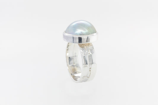 Mabe Ring Half Embossed