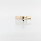 Beaten Two-Tone Gent's Ring