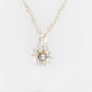 Mini Everlasting Keshi Pendant SS/9YG