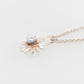Mini Everlasting Keshi Pearl Pendant SS/9RG