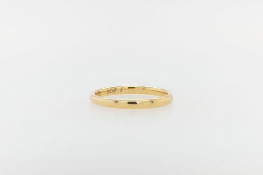 Wedding Ring Comfort Fit 2.2mm