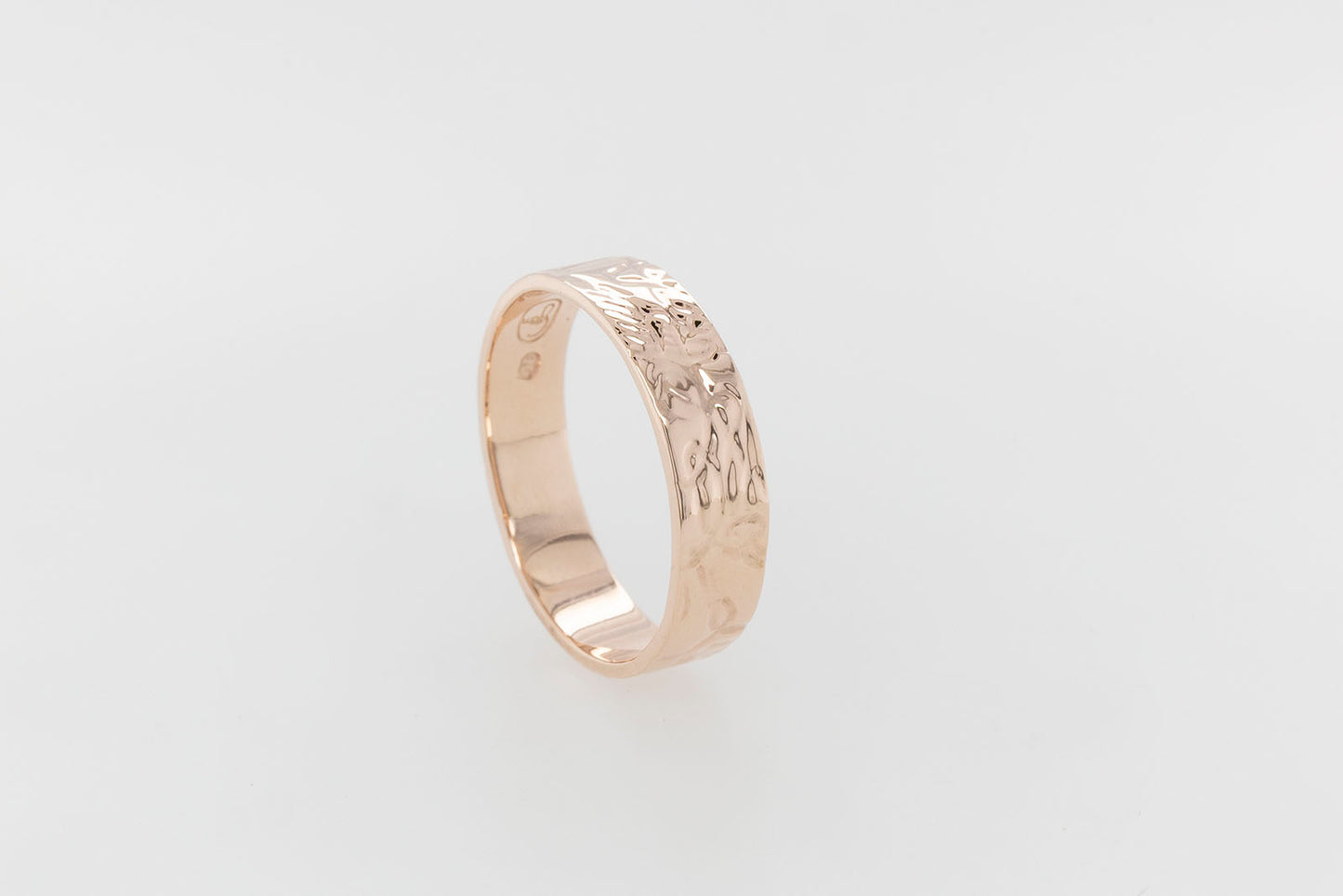 Wedding Ring Embossed Rose