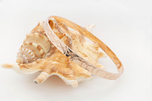Embossed Bangle Rose