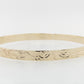 Embossed Bangle Yellow