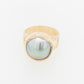 Mabe Split Shank Embossed Ring 9Y