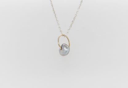 Keshi Ring Pendant 2