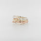 Seaweed Ring Three-Tone 