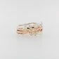 Seaweed Ring Three-Tone 