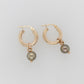 Pearl Drop Hoops