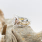 Pear, Champagne and Yellow Diamond Ring