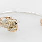 Sea Life Cuff With Diamonds