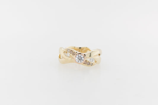 Diamond Weaver Ring