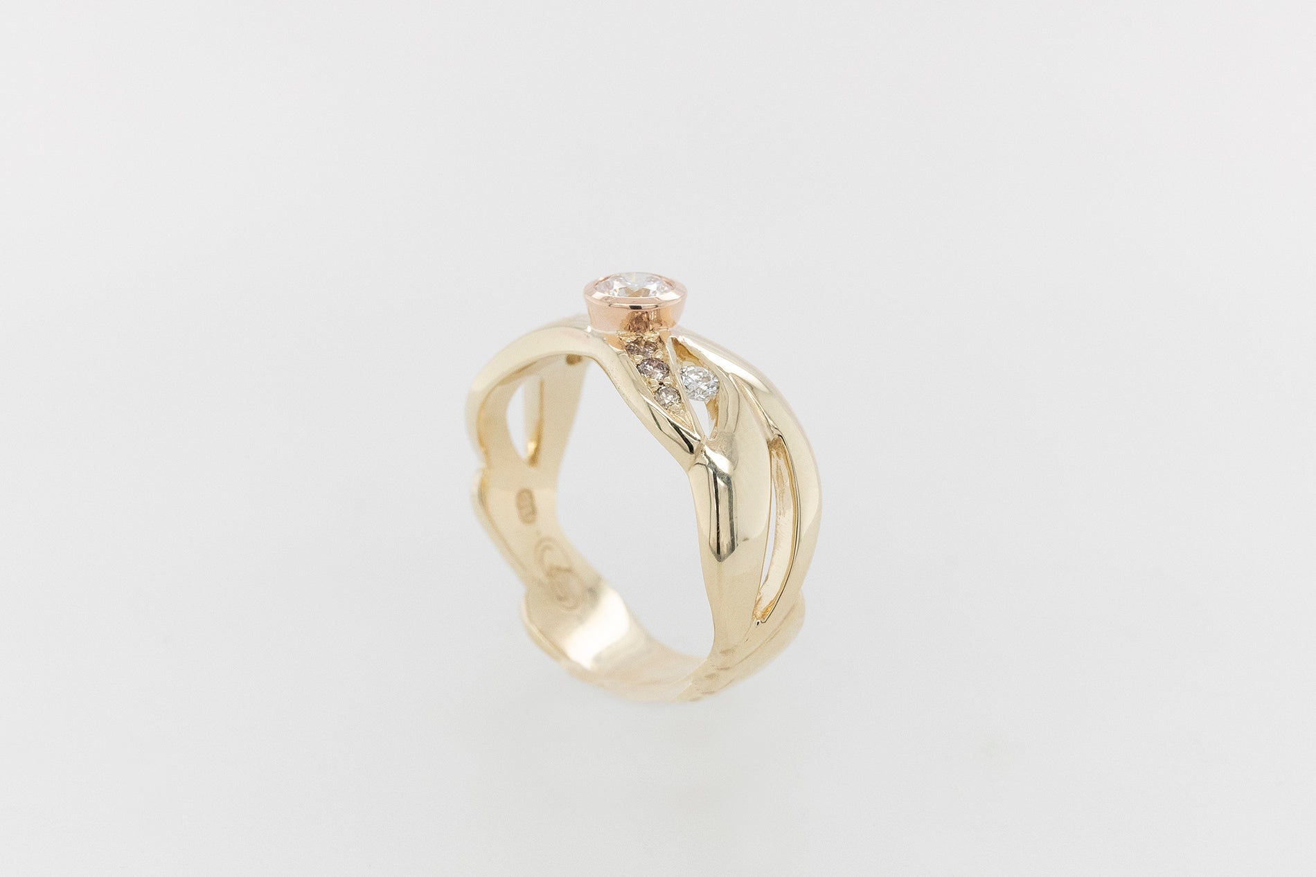 Diamond Weaver Ring