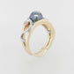 Pearl Swirl Diamond Ring