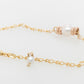 Pearl Bracelet with Keshi charm