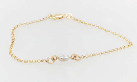 Keshi Pearl Bracelet