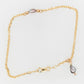 Keshi Bracelet with keshi charm
